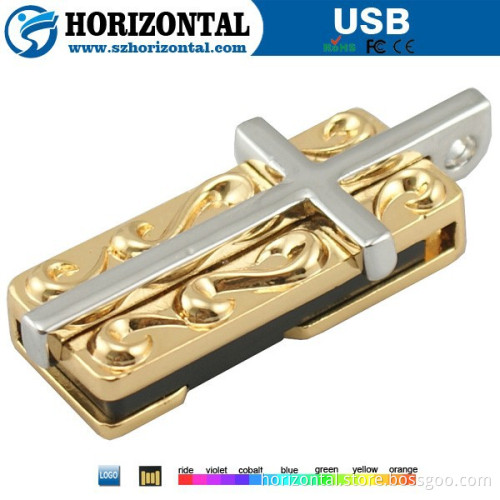cross shape wholesale metal 2tb usb flash drive